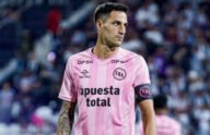 Nicolás Da Campo en el campo tras su lesión durante el empate 1‑1